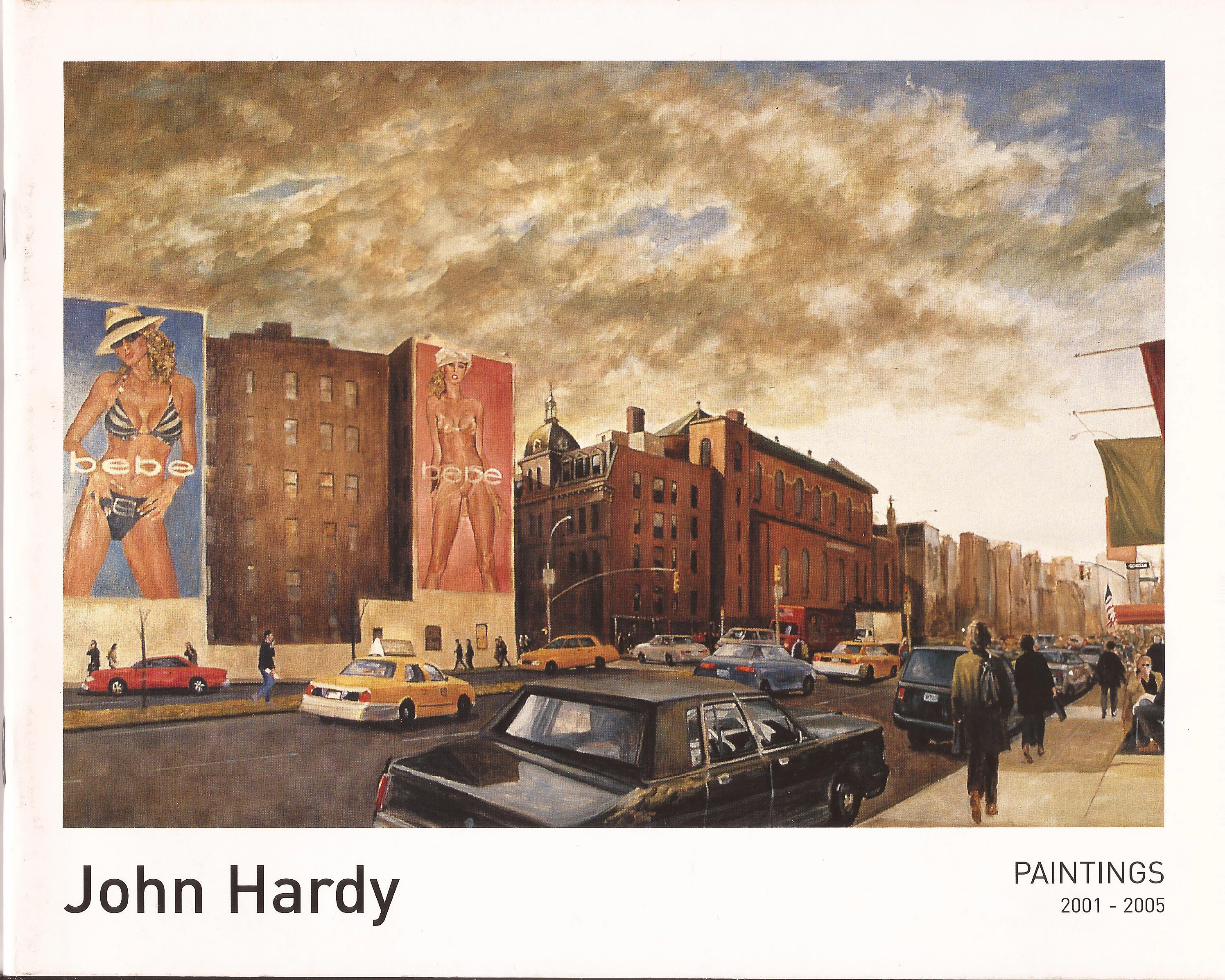 Essay in John Hardy's Paintings 2001-2005 Cover