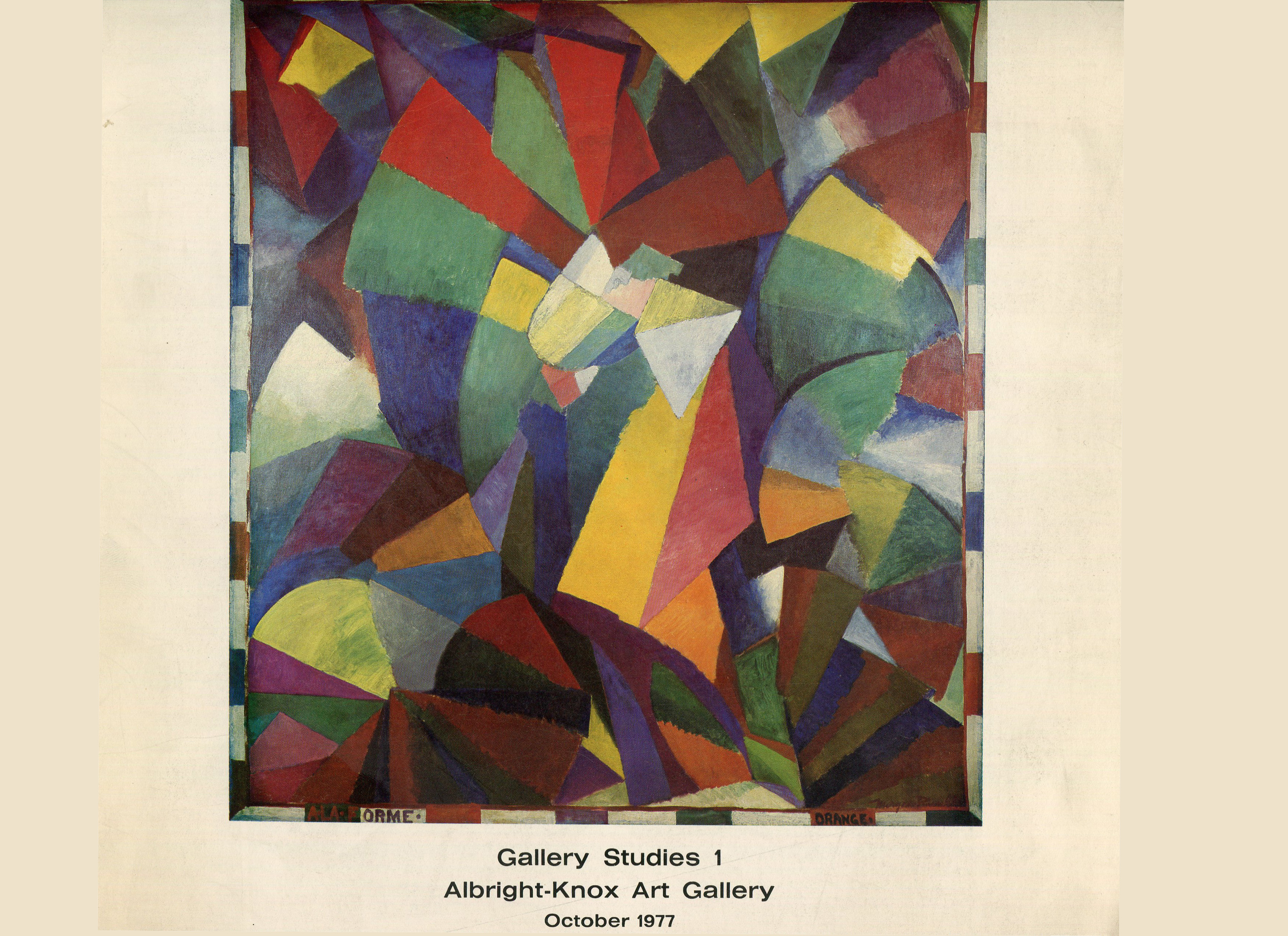 Gallery Studies 1 Cover copy