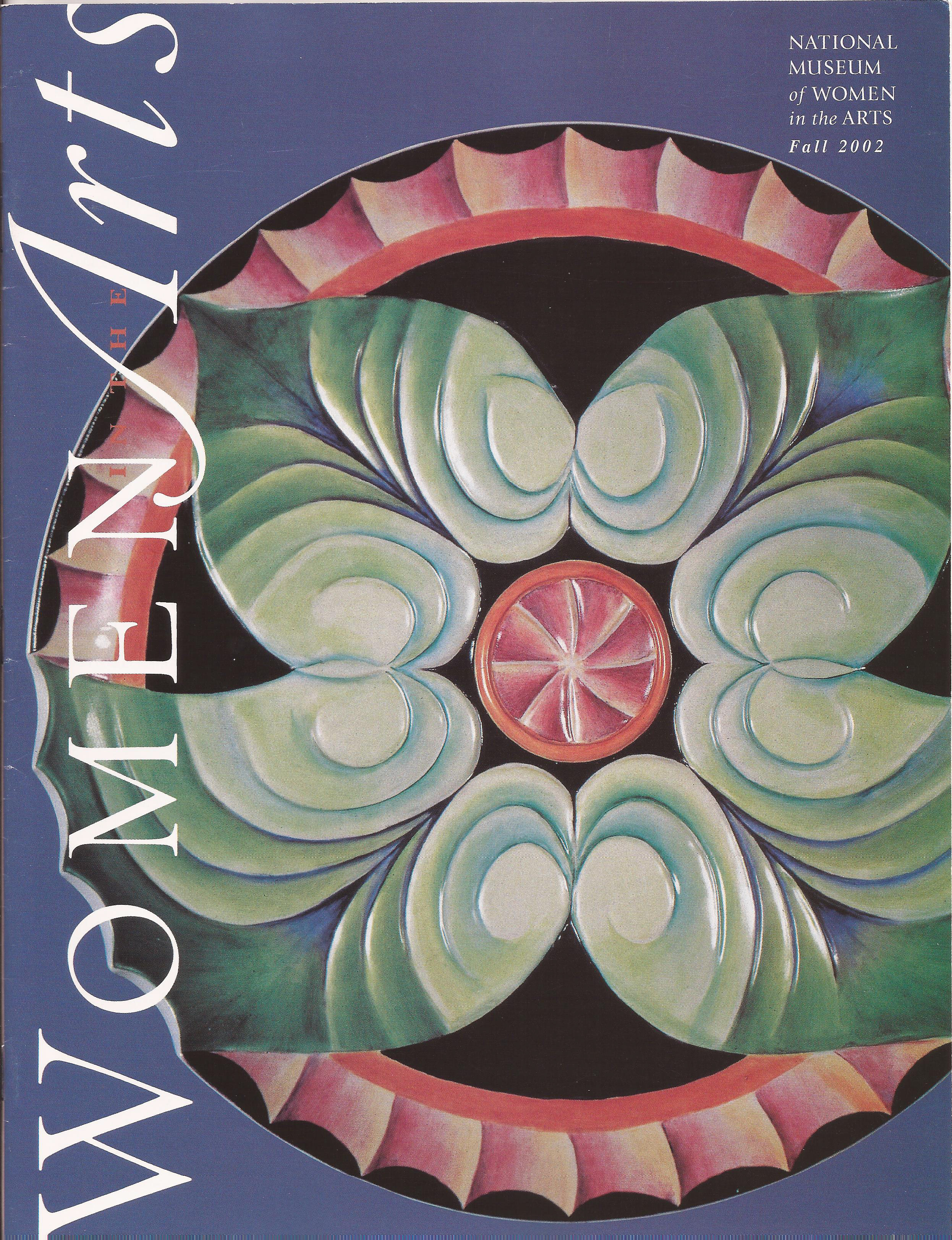 Learning to Appreciate Judy Chicago -Women in the Arts Fall 2002 Cover