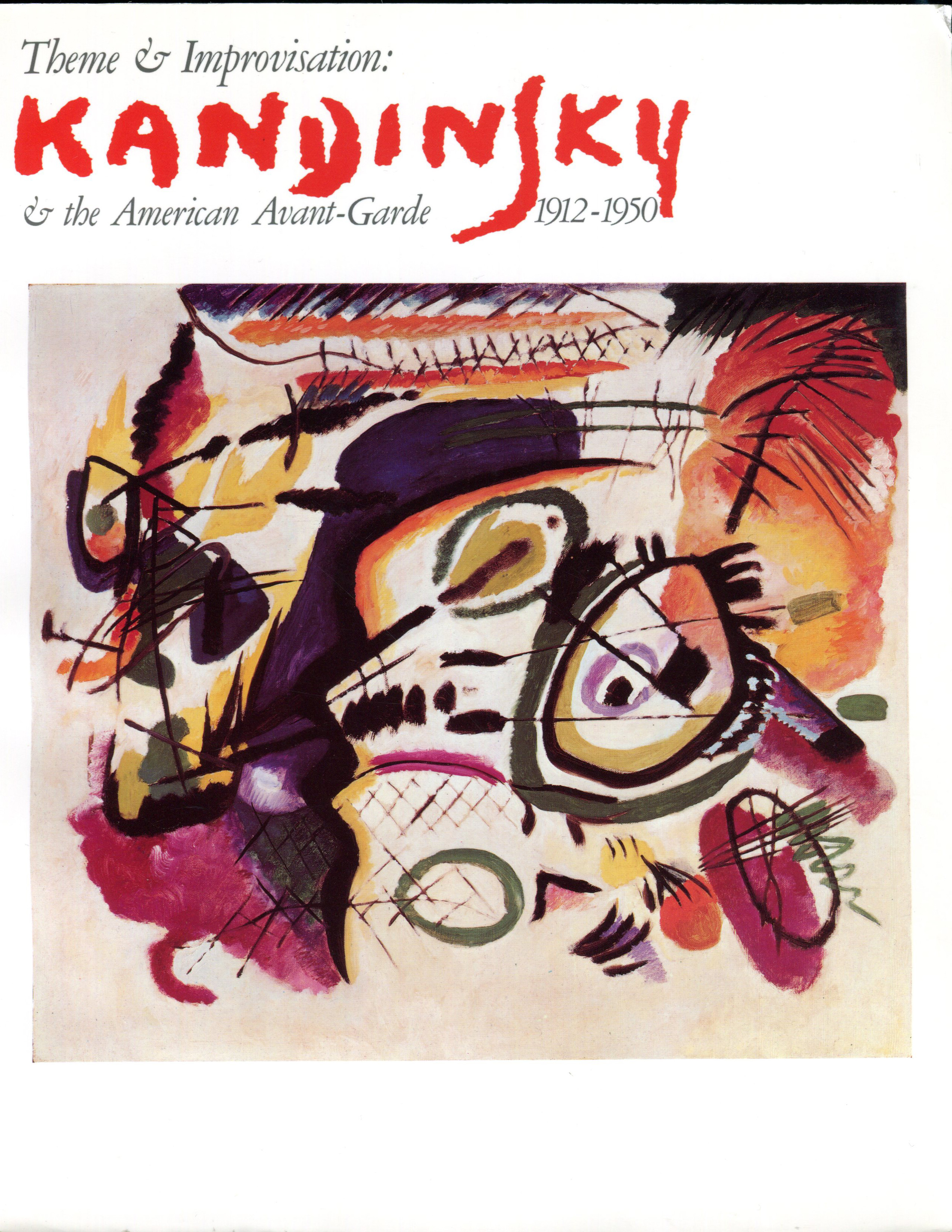 Theme and Improvisation Kandinsky Cover